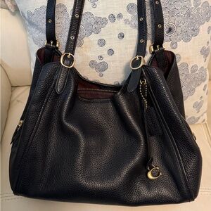 Black Coach Lori Shoulder Bag
